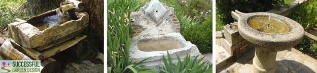 Rustic-water-features