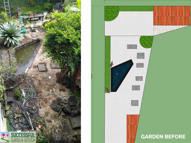 Odd shaped garden – how to design an awkward shaped garden