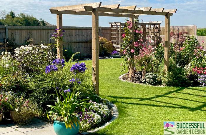 Chris & Kate’s garden in Cambridgeshire