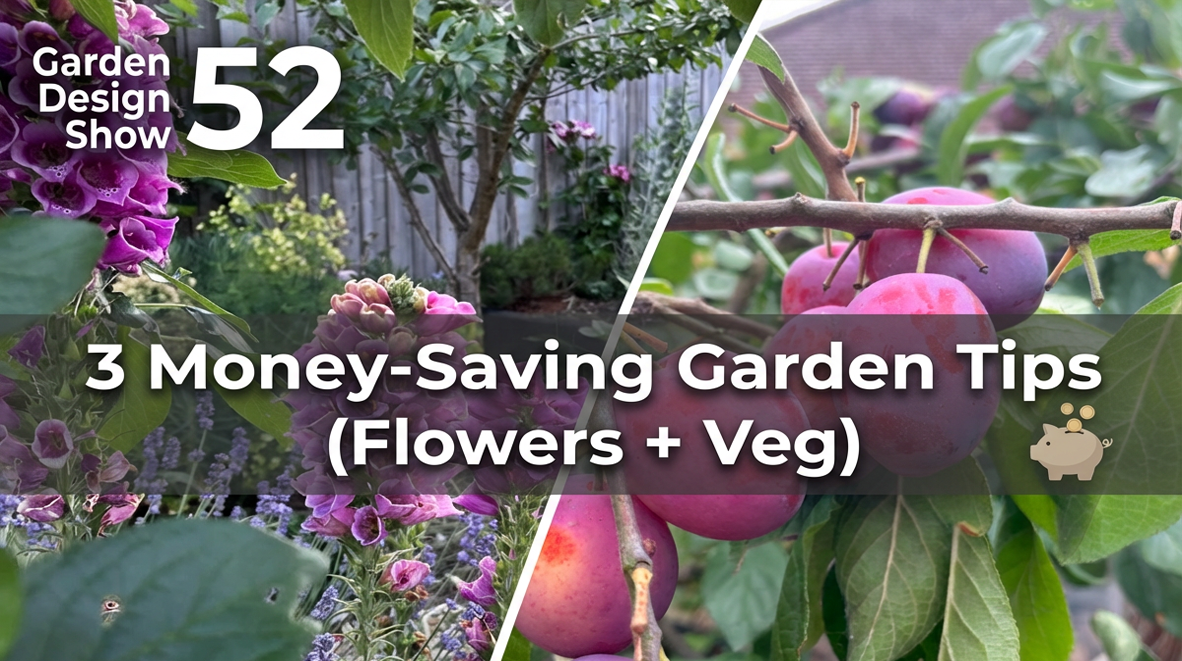 GDS 52 – 3 Money Saving Garden Tips (Flowers & Veg)